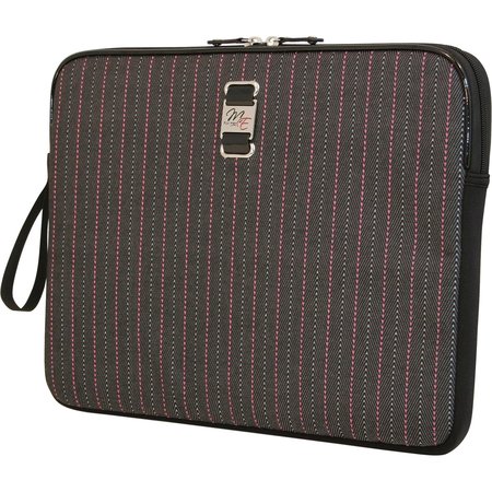 MOBILE EDGE Mobile Edge - Tps Laptop Sleeve - 15.4In - Black, Poly Herringbone MEPSSC